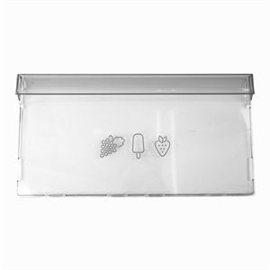 Front for nederste fryseskuffe i køl/frys fra Beko, Gram, Blomberg og andre mærker.